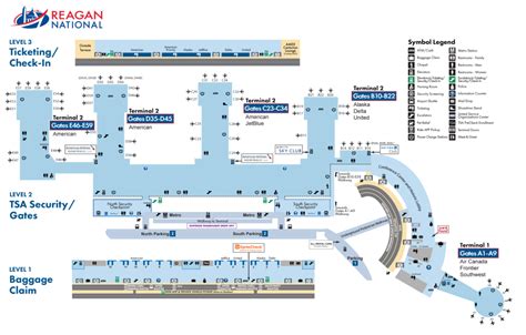 abbreviation for ronald reagan airport